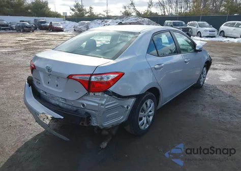 2014 Toyota Corolla Le из США, поврежденный, VIN 2T1BURHE6EC212481